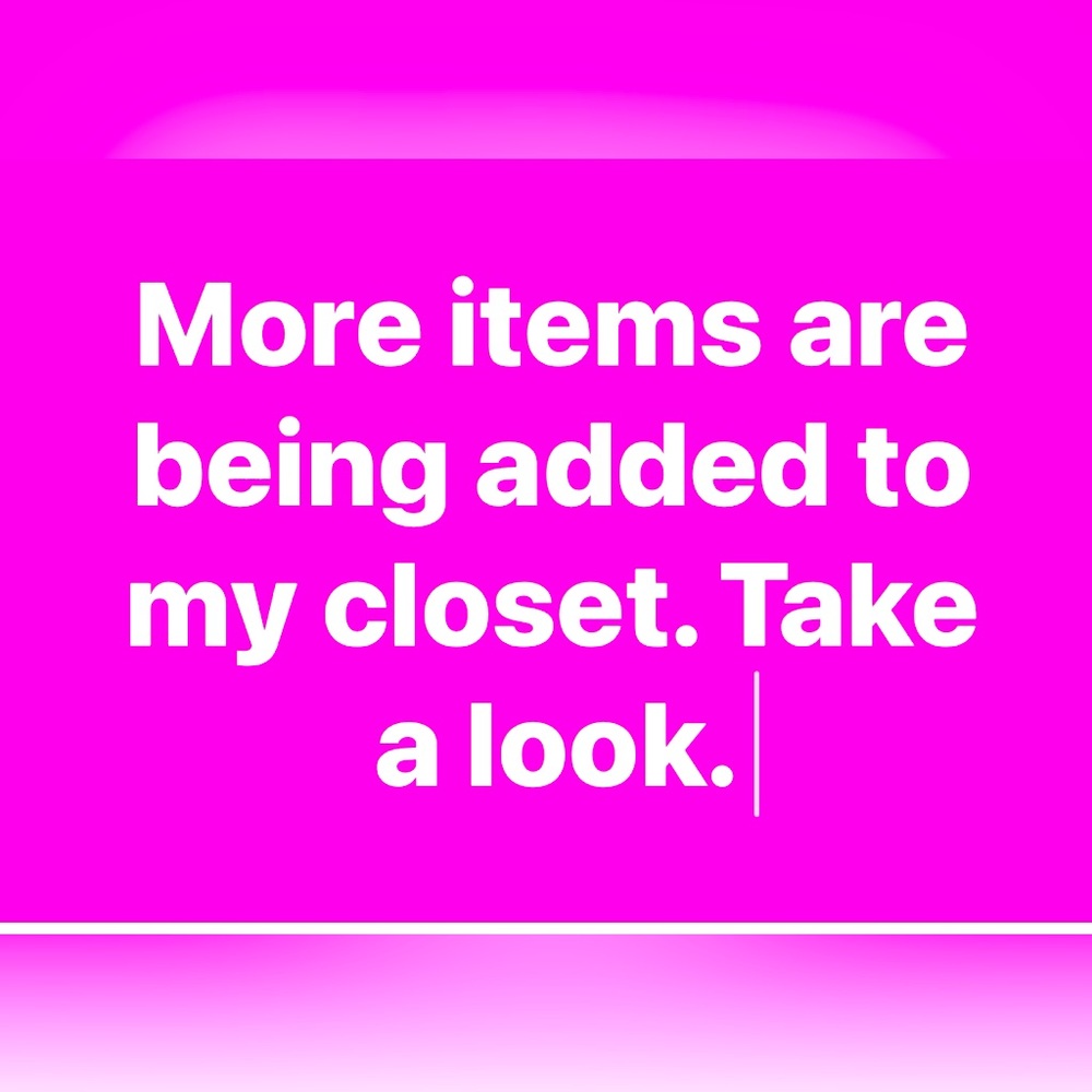 Clothes and Shoes.